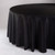 NAT * 96" Round Tablecover Black