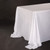 NAT * Table Cover 90"x132" White