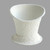 WPP * Mache Oval Vase White