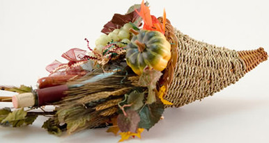 Cornucopia w/Tray 14