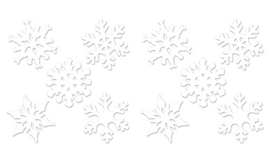 Mini Snowflake Cutouts