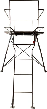 VENATIC 6' Tripod Hunting Tower Blind, 2 Person Hunting Stand with 4' x 4' Platform for Deer Hunting, Antelope and Elk