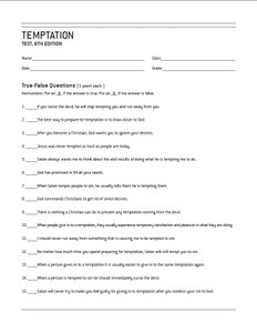 Temptation: Test