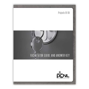 PSNL Projects 10-39 Facilitator Guide and Answer Key PSNL Projects 10-39 Facilitator Guide and Answer Key