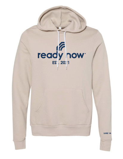 Ready Now Recovery Bella Canvas©, Heather Dust Hoodie