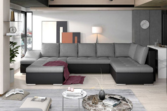 Coventry U shaped sofa bed with storage S05/S11