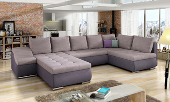 Coventry U shaped sofa bed with storage S61/S65