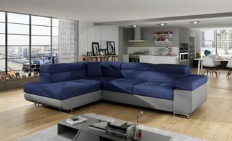 Nottingham corner sofa bed with storage O81/S29