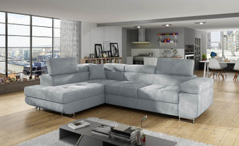 Nottingham corner sofa bed with storage P05