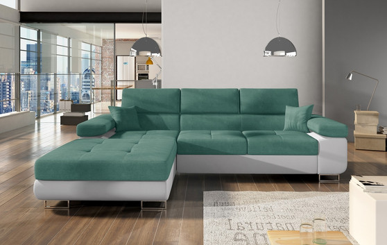 Derby corner sofa bed with storage O83/S17