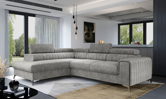 Peterborough corner sofa bed with storage D90