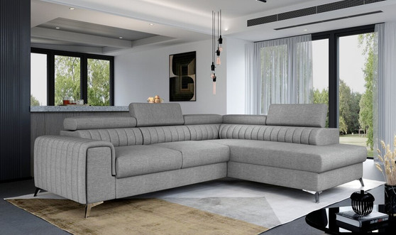 Peterborough corner sofa bed with storage S21