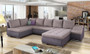 Coventry U shaped sofa bed with storage S61/S65 Coventry U shaped sofa bed with storage S61/S65
