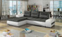 Reading corner sofa bed with storage S05/S17