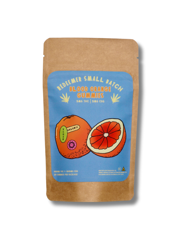 THC + CBG Gummies: Blood Orange
