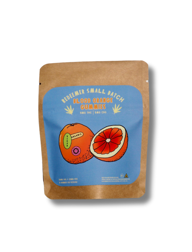 THC + CBG Gummies: Blood Orange