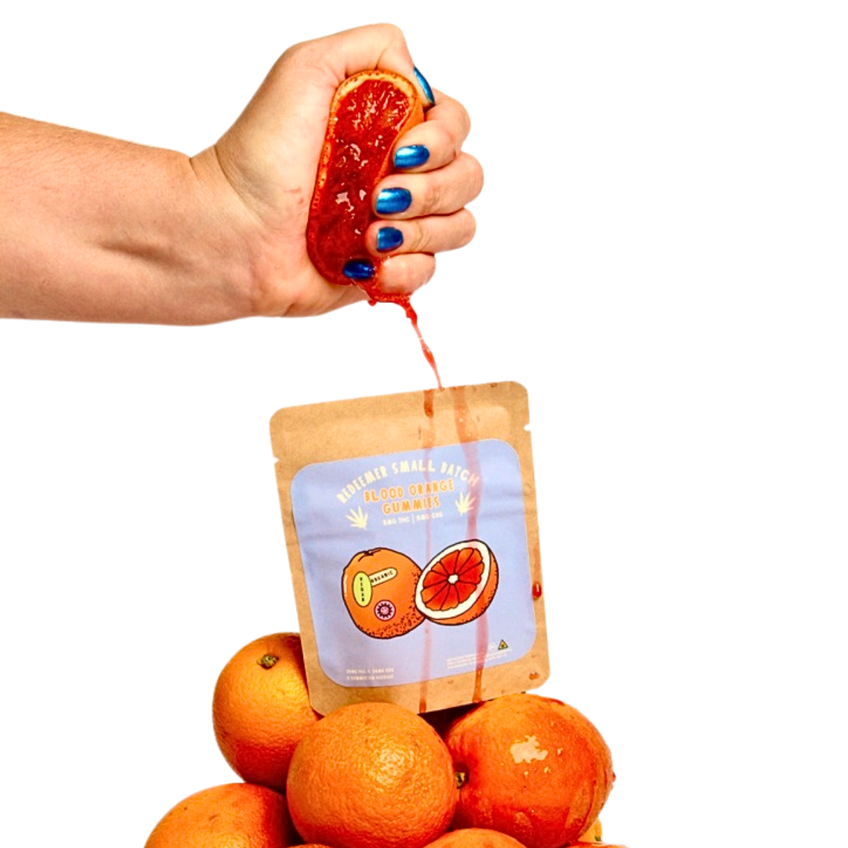 THC + CBG Gummies: Blood Orange