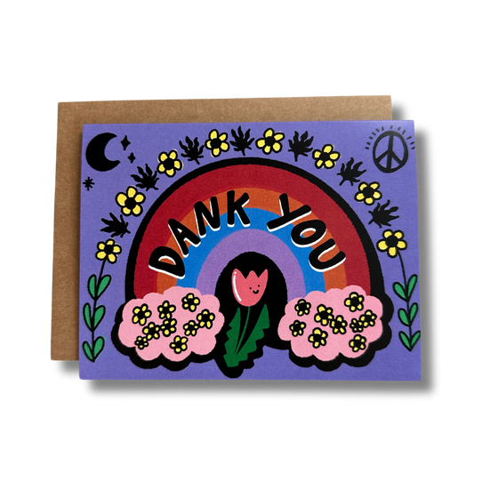 Dank You Greeting Card Dank You Greeting Card