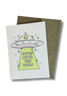 Outta this World Greeting Card