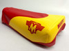Seat Cover Maico 81-82 Two tone Red Yellow with wing logo