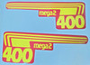 Side Decal Set Maico 1981 400