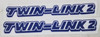 Swing Arm Decal Set Maico 85-86 "TWIN LINK 2"