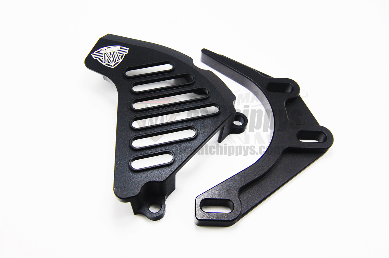 Sprocket Cover with Case saver Maico 78-82 Alloy Black