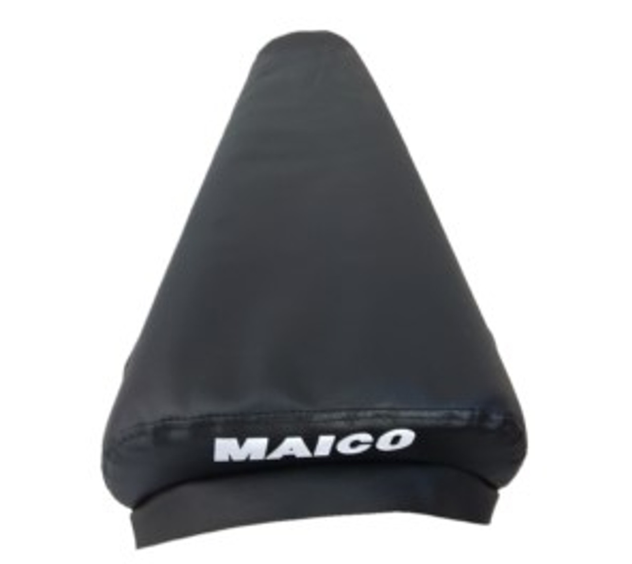 Seat Cover Maico 77-79 Black vinyl with white MAICO on rear