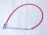 Rear Brake Cable Maico 80-85 Red (replaces steel rod)