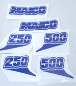 Radiator Shroud Decal set 85-86 GS