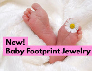 Baby Footprint Jewelry – Showcase Moms Love!