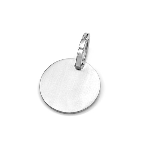 LG Brushed Stainless ID Tag for Purses, Pets, & More