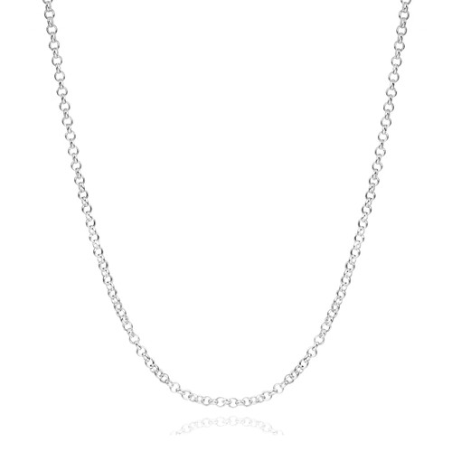 2.6mm Sterling Silver Rolo Chain 16 - 20 inch