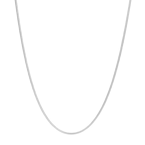 1mm Sterling Silver Snake Chain 16 - 20 Inch
