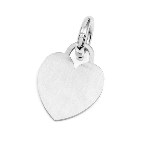 MD Stainless Heart ID Tag for Purses, Pets, & More