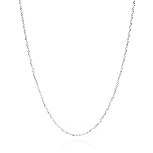 1.25mm Sterling Silver Anchor Chain 16 - 20 inch