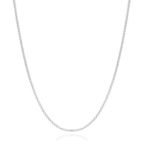 1.2mm Sterling Silver Rolo Neck Chain 15 - 20 inch
