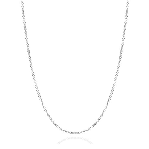 18 Inch Sterling Silver Rolo Neck Chain 1.5mm 18 Inch Sterling Silver Rolo Neck Chain 1.5mm