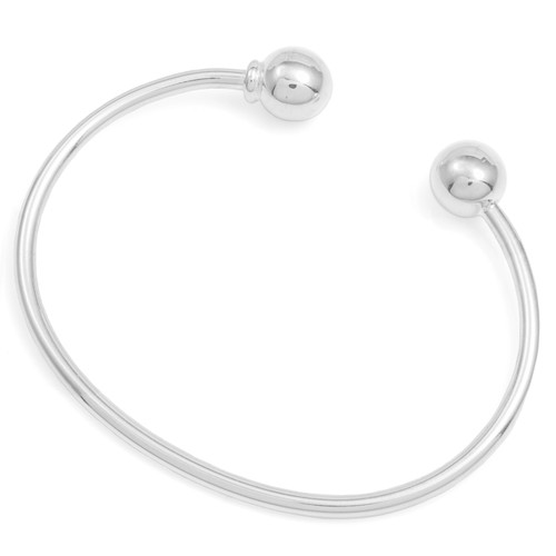 Sterling Silver 2mm Bracelet for Beads and Charms 6 inch