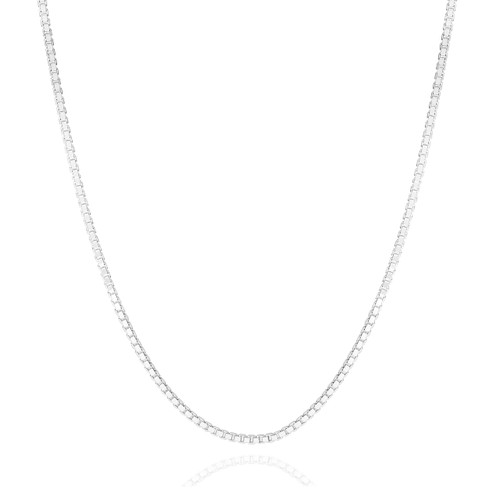 2.5mm Sterling Box Chain 18 inch