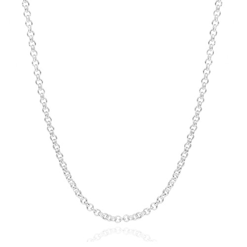 2.5 mm Sterling Rolo Chain 18 - 24 inch