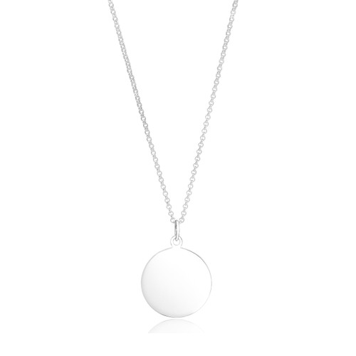 Engraved Sterling Pendant or Charm w/o chain