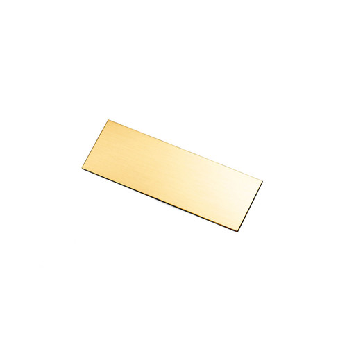 Rectangle Brass Engraved Name Plate