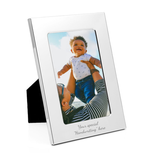 Custom Handwriting Picture Frame 4 x 6 Portrait