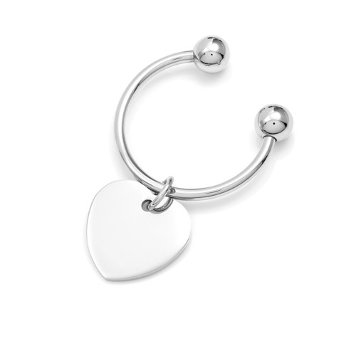 Follow Your Heart Engraved Keychain