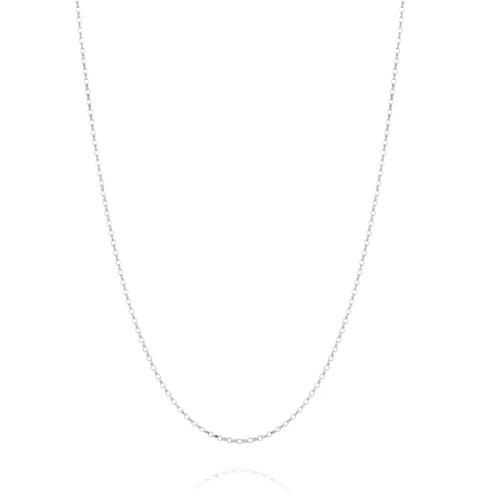 Sterling Silver Necklace 15 inch with 2 inch ext
