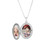 Mia Sterling Silver Oval Locket Necklace