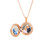 Artisan Rose Gold Locket Necklace