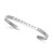 Lena Minimal Coordinates Bracelets in Silver