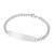 Classic Silver ID Bracelets  Engraved